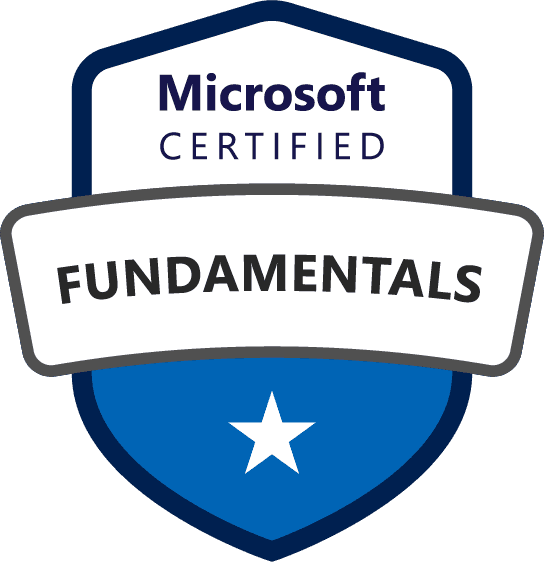 Microsoft Certified: Azure Fundamentals badge